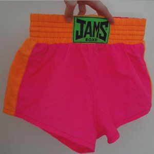 Women's Pink and Orange Shorts, size S